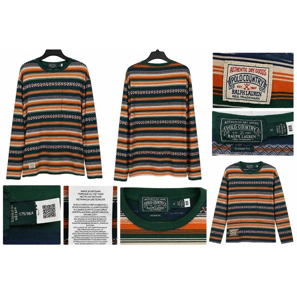 Polo Ralph Lauren Polo Country Men’s M Classic Fit Southwestern Stripe Shirt